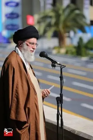 اجتماع بزرگ حماسی بسیجیان پایگاه شهید احمد نهی در حمایت از رهبر انقلاب