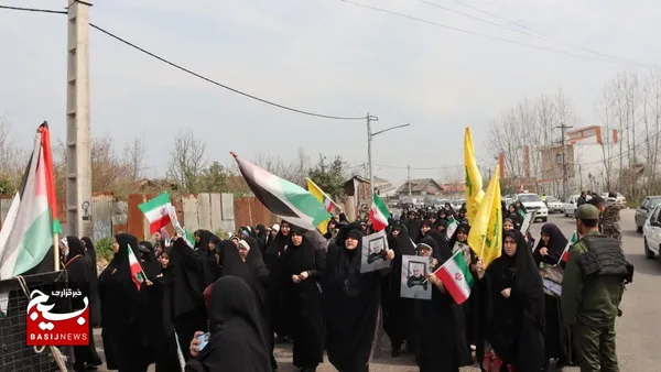 راهپیمایی روز قدس در رشت