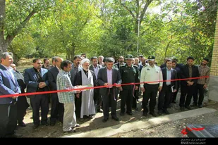 افتتاح المان شهدای گمنام کمربسته سرکان