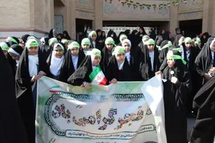 حماسه آفرینی میبدی&zwnj;ها در یوم الله ۲۲ بهمن