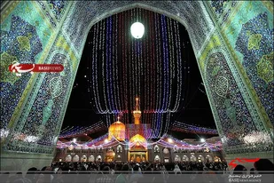 مشهدالرضا در شب ولادت حضرت زهرا (س) غرق در سرور و شادی
