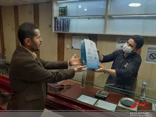 تقدیر و تشکر بسیج اصناف از کسبه خیر بازار اراک