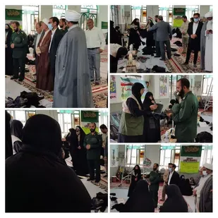 برگزاری پویش جهاد گران خلاق دراسلامیه شهرستان فردوس