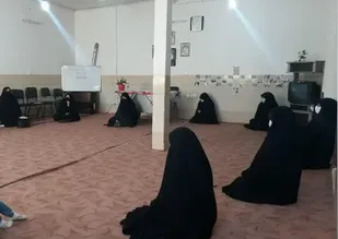 برگزاری حلقه صالحین شورای پایگاه ریحانه النبی خوانسار