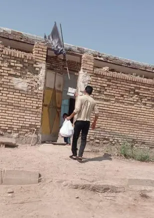 تهیه و توزیع ۱۰بسته حمایتی بین نیازمندان اروندکنار