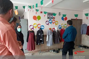 بازدید مسئولان سپاه استان سمنان از نمایشگاه اقتصاد مقاومتی آموزشگاه پانزده خرداد شهر کلاته رودبار دامغان