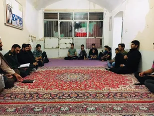 بازدید فرمانده حوزه مقاومت بسیج روح الله از پایگاه مقاومت بسیج قدس