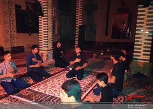 جلسات هفتگی جوانان عاشورایی غرب شهرکرد