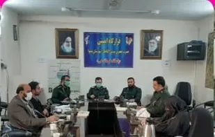 دیدار بسیجیان اقشار با فرمانده سپاه پیشوا