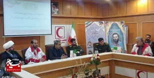 برگزاری جلسه جهاد تبیین در جمعیت هلال‌احمر سیستان و بلوچستان