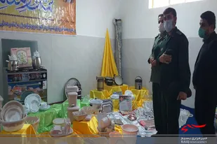 تهیه و اهدا ۳سری جهیزیه طی هفته بسیج در فامنین