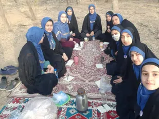 اردوی طرح یاوران پیشگام حوزه مقاومت بسیج دانش اموزی برگزار شد