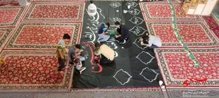 فضاسازی گسترده ماه محرم در شهر و روستاهای شهرستان بجنورد