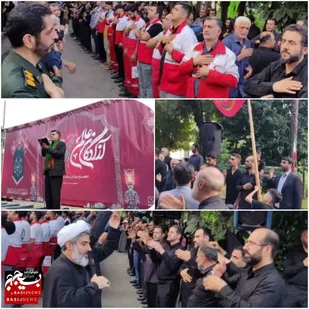برگزاری اجتماع بزرگ عاشورایی درشهرستان سوادکوه شمالی