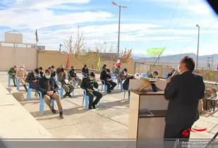 دیدار با خانواده شهیدان مهراب دهقانی