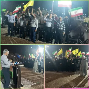 برگزاری اجتماع حماسی بعثت مردمی هندیجان درموج ۲۰۳
