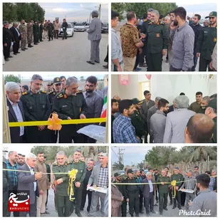 حضور سردار شاهوارپور در بین عشایر بخش مرکزی شهرستان رامشیر