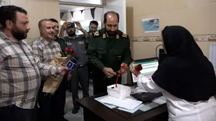 تجلیل از پزشکان با حضور جانشین فرمانده سپاه امام حسن مجتبی(ع)استان البرز + تصاویر