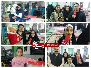 حضور پرشور کودکان و نوجوانان فیروزکوهی پای صندوق&zwnj;های رای