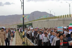 راهپیمایی ضد استکباری مردم کاشان برگزار شد