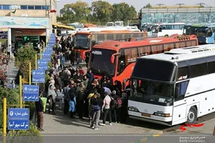 نرخ بلیت اتوبوس برای زائران اربعین در قزوین مشخص شد
