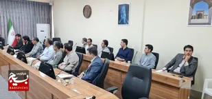 برگزاری جلسه هیأت علمی مجتمع عالی گناباد با رئیس سازمان بسیج علمی خراسان رضوی