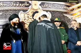مراسم عمامه گذاری جمعی از طلاب شهرستان مسجدسلیمان