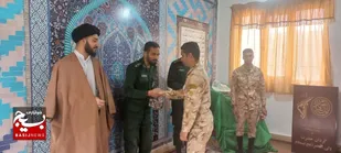 تجلیل از سربازان گردان، ولی عصر (عج) بسطام