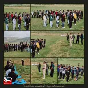 برگزاری اردوی عملی آمادگی دفاعی دانش آموزان بسیجی مدارس شهرستان کلاردشت
