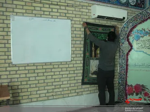 فضا سازی محرم الاحرام در ناحیه بسیج فاروج