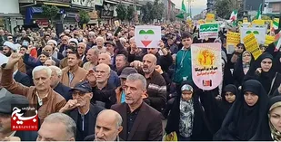 خیزش مردم  آستانه اشرفیه علیه تروریست&zwnj;های مسلح