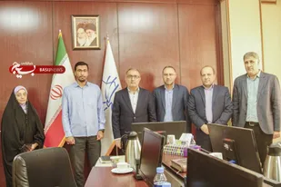 دیدار استاندار کهگیلویه و بویراحمد در تهران با مسئول سازمان بسیج علمی، پژوهشی و فناوری