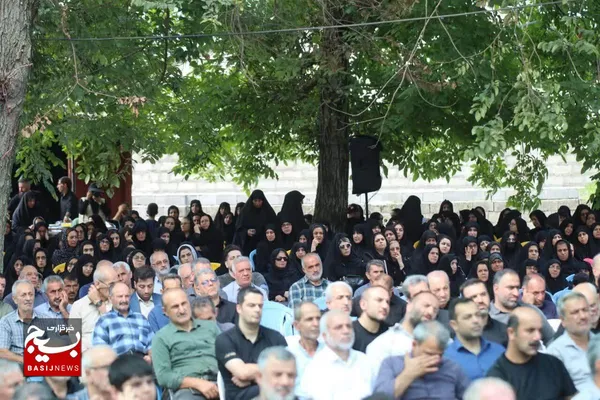 یادواره شهدای در رودسر