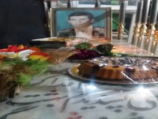 شهید حسین دهقان تنها شهیدی که در روستای شادکام به خاک سپرده شد