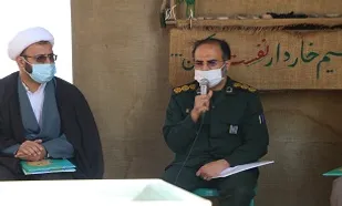 نقش کلیدی بسیج در ساماندهی حرم شهدای گمنام خضر نبی (ع)