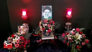 عزاداری مردم دامغان در سوگ شهدای خدمت
