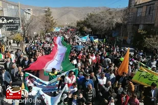 بهمن تماشایی در شهرستان ارسنحان+ عکس