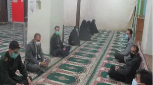 قرارگاه حافظان سلامت در مسجد جامع خوانسار برگزار شد