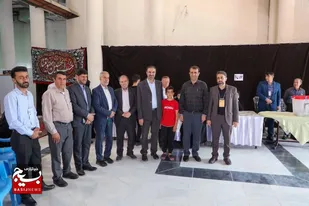شرکت در انتخابات و زیارت مرقد مطهر امامزادگان شهرکرد