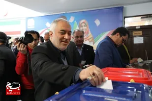 حضور مسئولان خراسان جنوبی پای صندوق&zwnj;های رأی در ساعات اولیه روز انتخابات