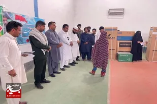 اهدای ۱۰ سری لوازم خانگی دربخش پلان چابهار