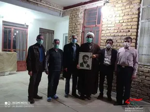 تقدیر از امام جماعت تا قدرانی از خانواده شهید در روستای لاسجرد