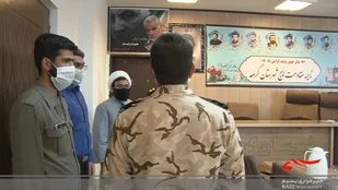 مراسم تجلیل از سربازان در ناحیه گرمه برگزار شد