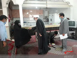 دیدار و تجلیل از خانواده شهدا به مناسبت هفته دفاع مقدس در شهرستان اشتهارد