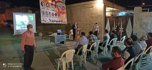 یادواره شهدای شهرک نبوت شهرستان ایوان به همت پایگاه شهیدعلیمرادی برگزارشد