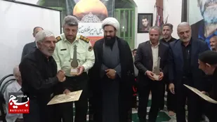 آیین تجلیل از پیرغلامان حسینی روستای رامه بالا از توابع شهرستان آرادان برگزار شد