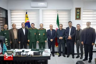 دیدار مدیران کل کتابخانه&zwnj;های عمومی و میراث فرهنگی استان مازندران با فرمانده سپاه کربلا