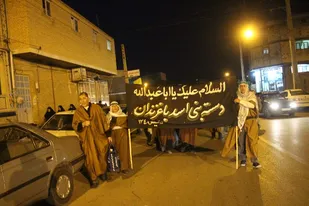 مراسم دسته عزادارای بنی اسد در شاهرود