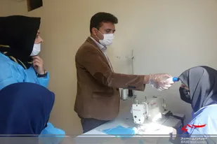 انجام تست غربالگری از کارکنان کارگاه شهید &laquo;مصطفوی&raquo; بهار