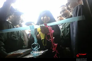افتتاح 200 باب واحد مسکونی احداث شده توسط بسیج سازندگی در کرمانشاه